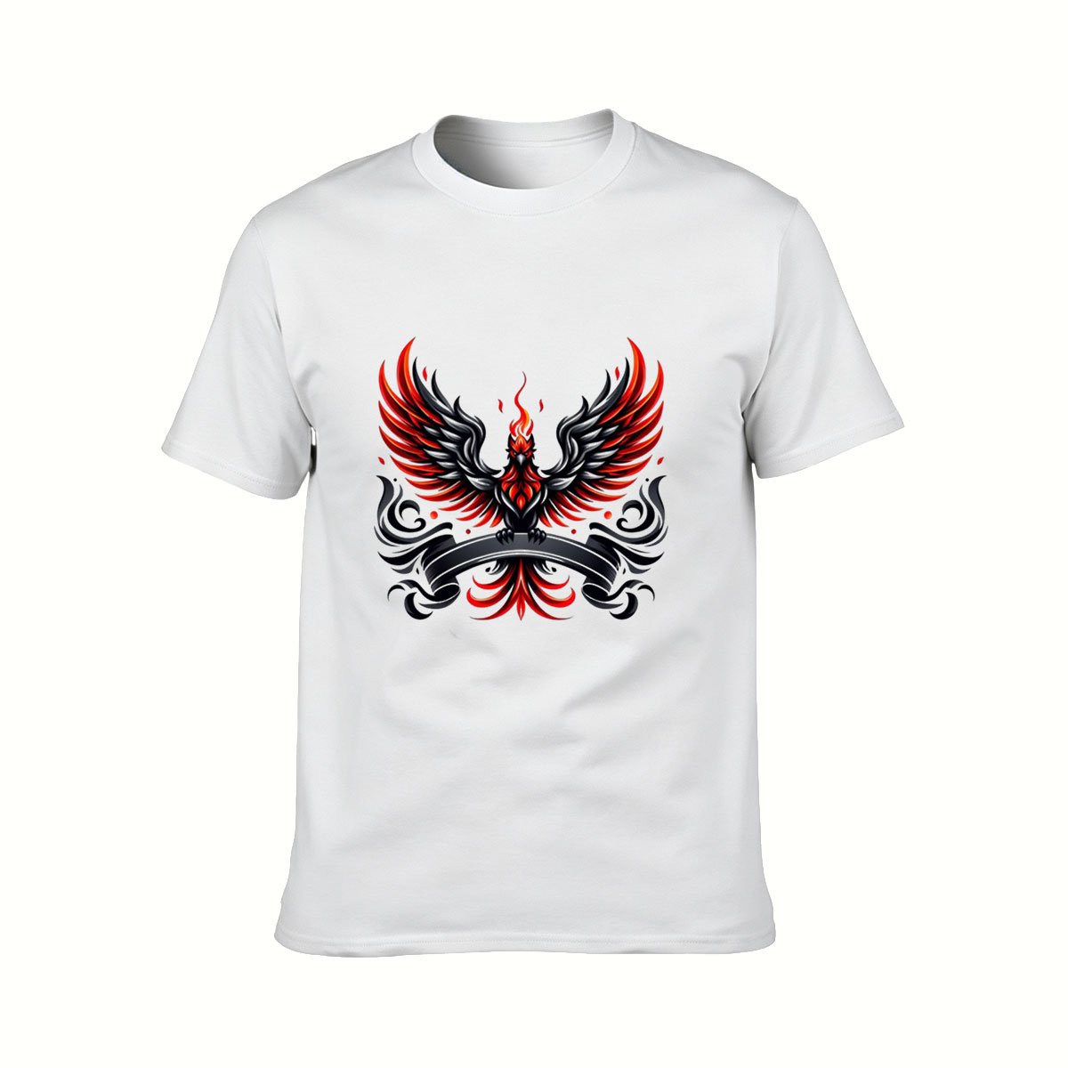 Phoenix Flame Men's T-Shirt Gift for Him Casual Wear - Image 2