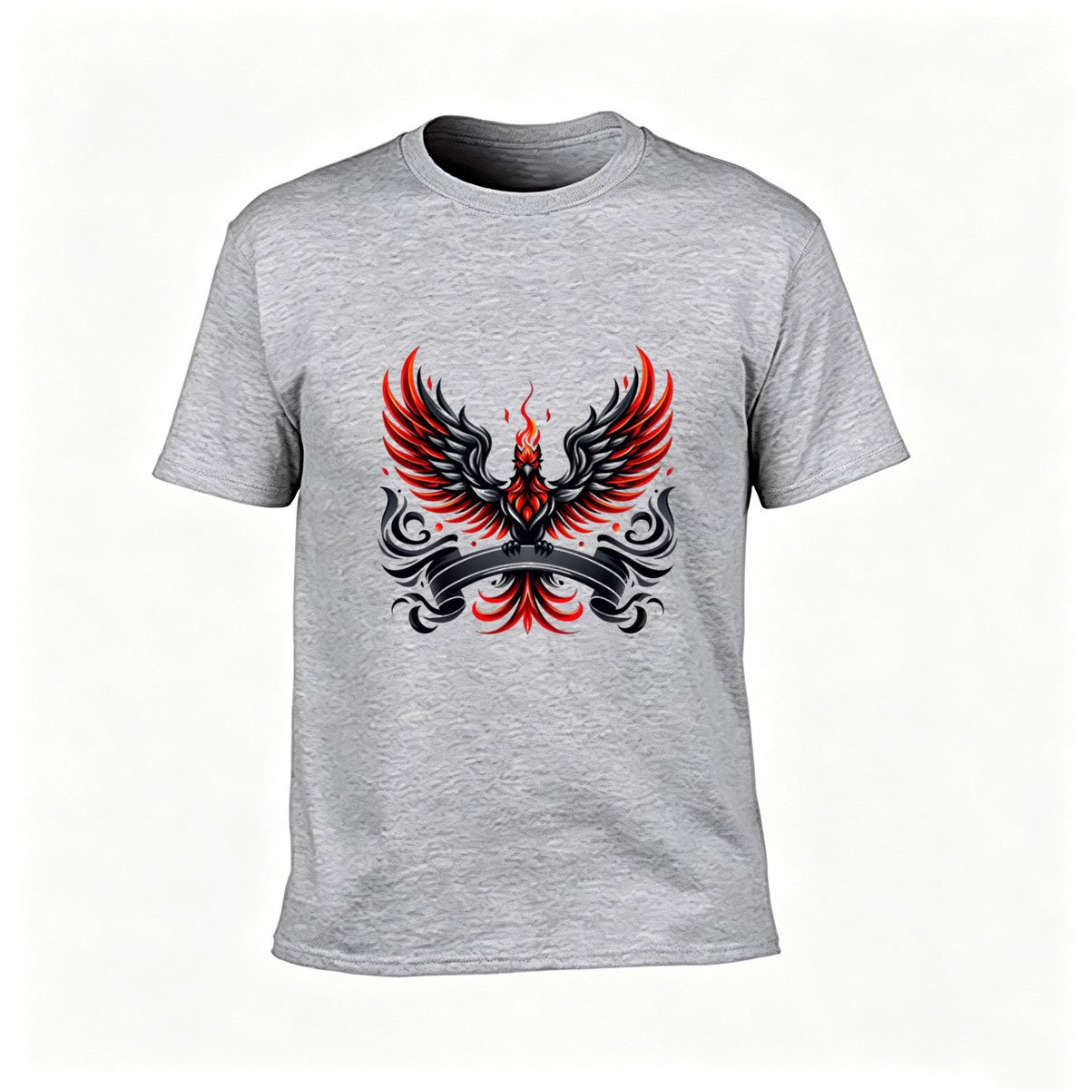 Phoenix Flame Men's T-Shirt Gift for Him Casual Wear - Image 3