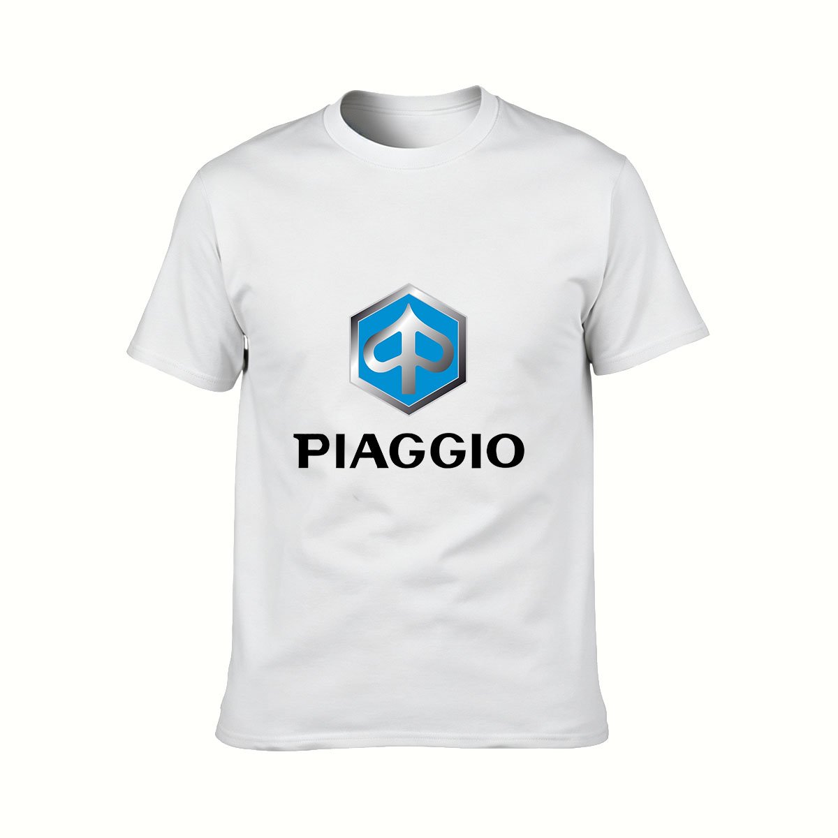 Piaggio Logo T-Shirt Men's Casual Wear Gift for Fans - Image 2