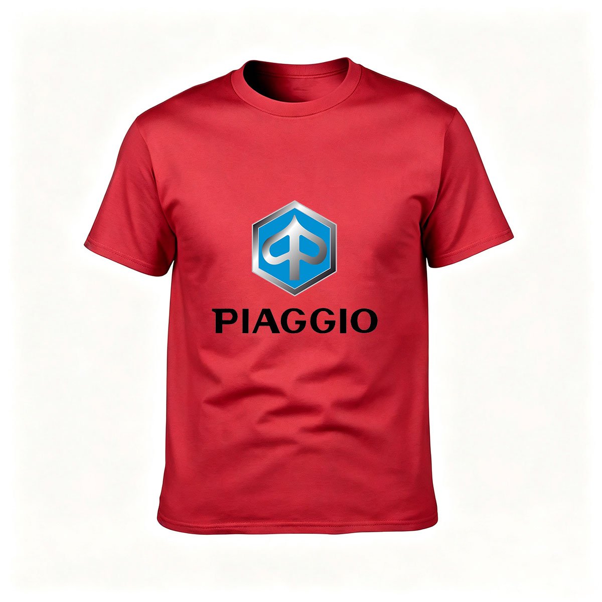 Piaggio Logo T-Shirt Men's Casual Wear Gift for Fans - Image 5