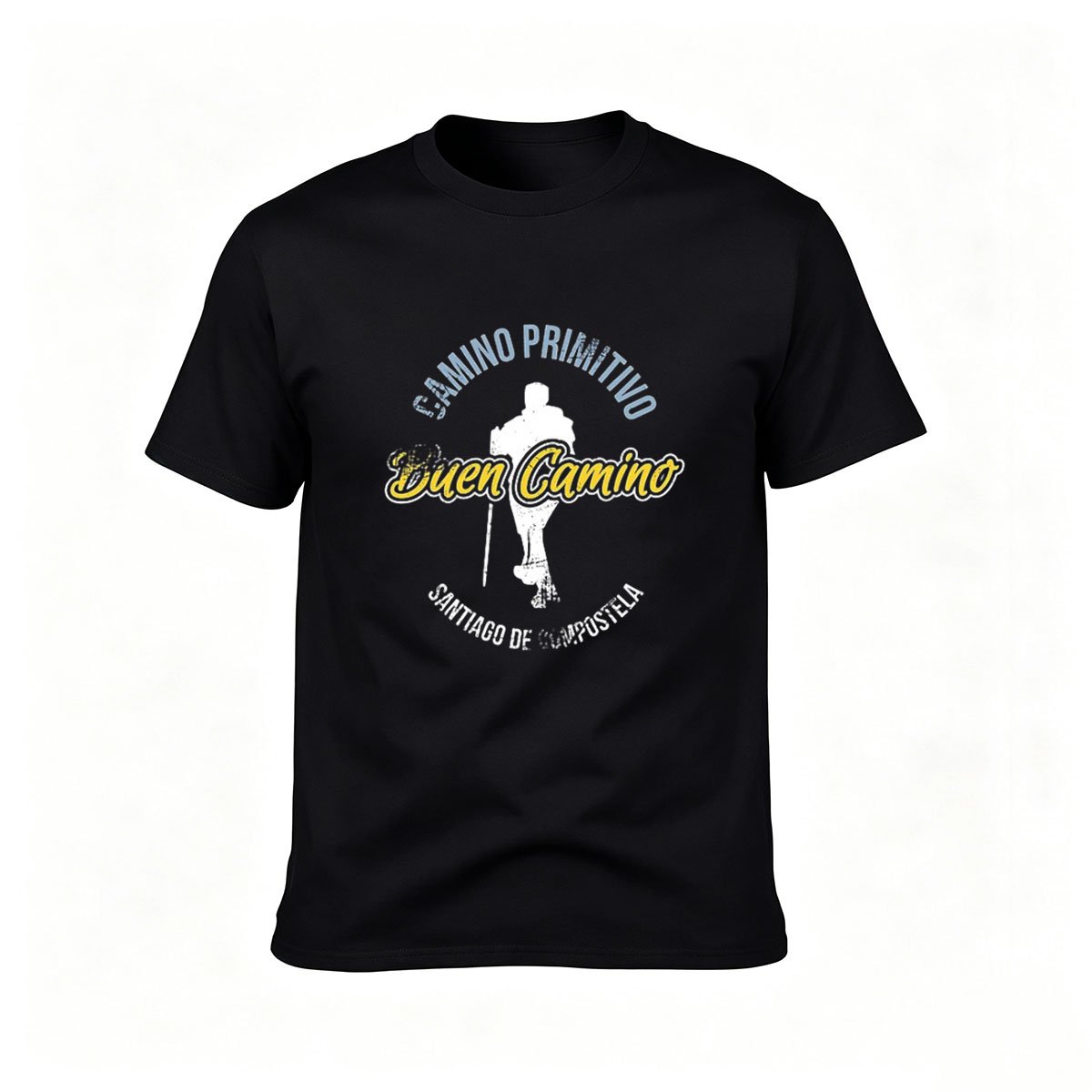 Camino Primitivo Buen Camino Santiago T-Shirt Men's Travel Gift