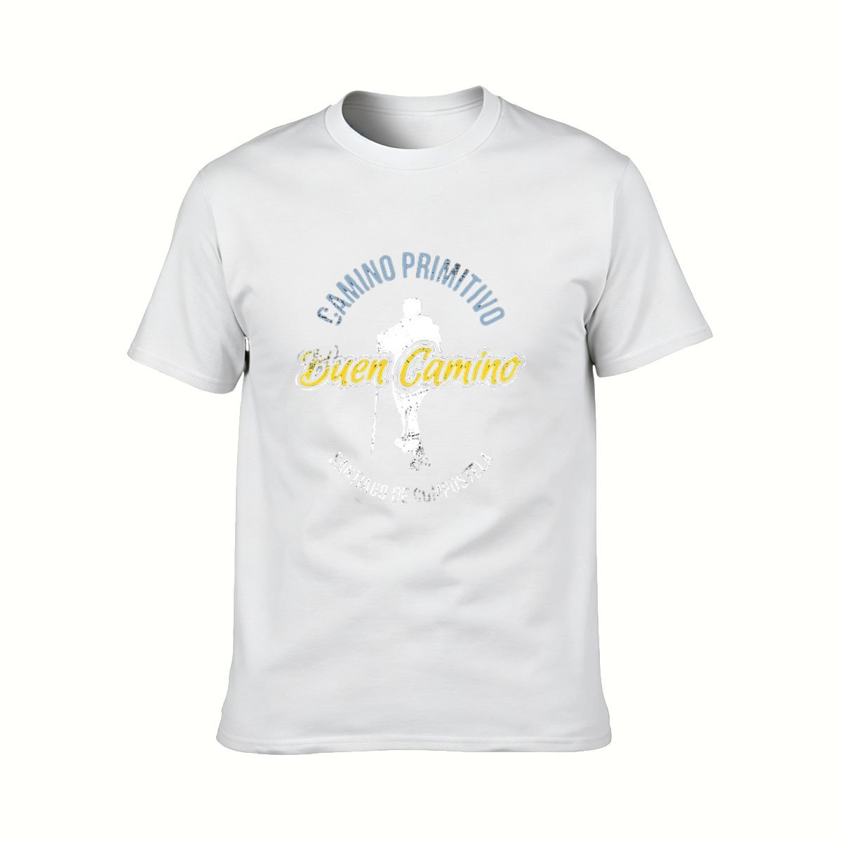 Camino Primitivo Buen Camino Santiago T-Shirt Men's Travel Gift - Image 2