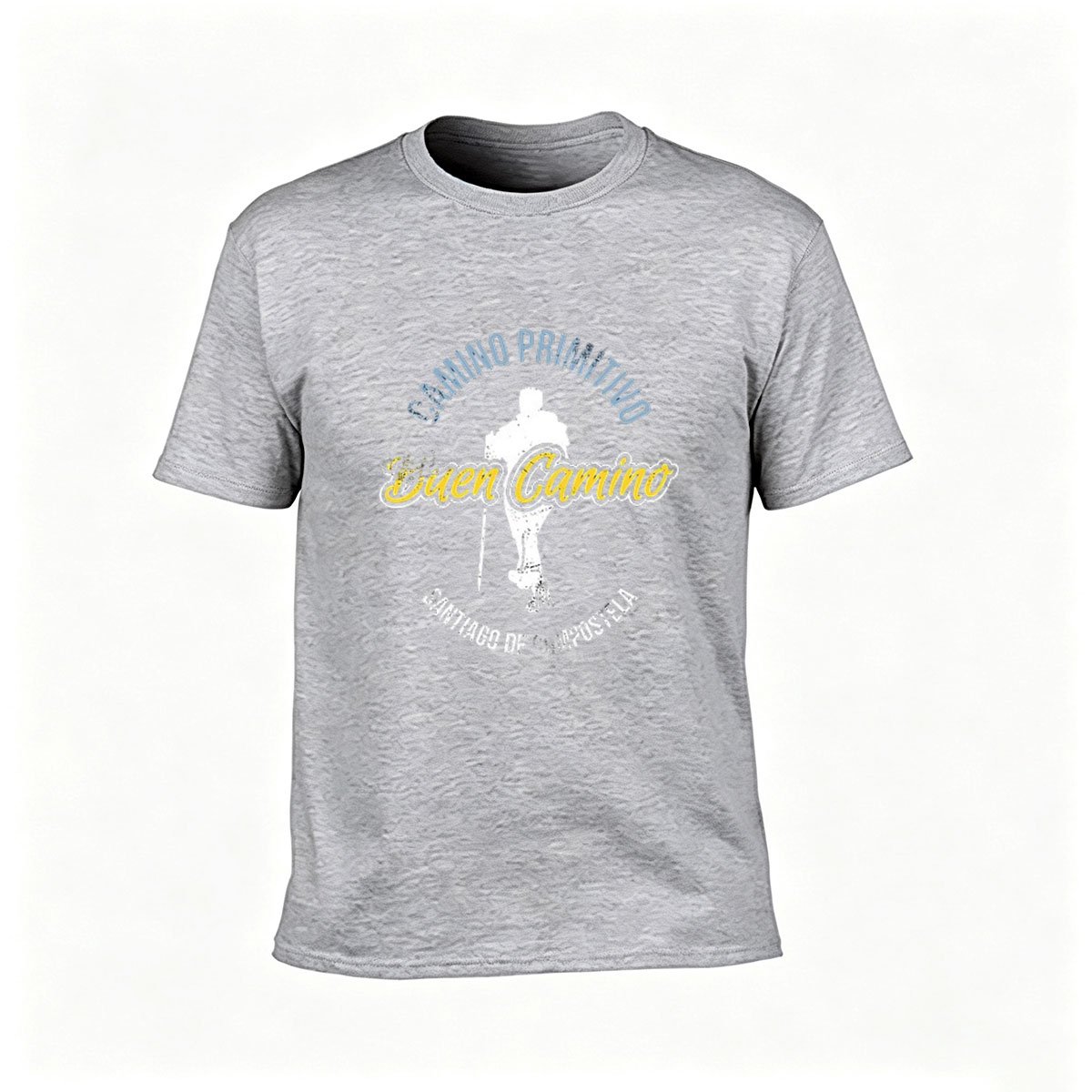 Camino Primitivo Buen Camino Santiago T-Shirt Men's Travel Gift - Image 3