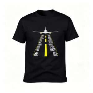 Aviation Phonetic Alphabet T-Shirt Men's Gift Pilot Theme Tees