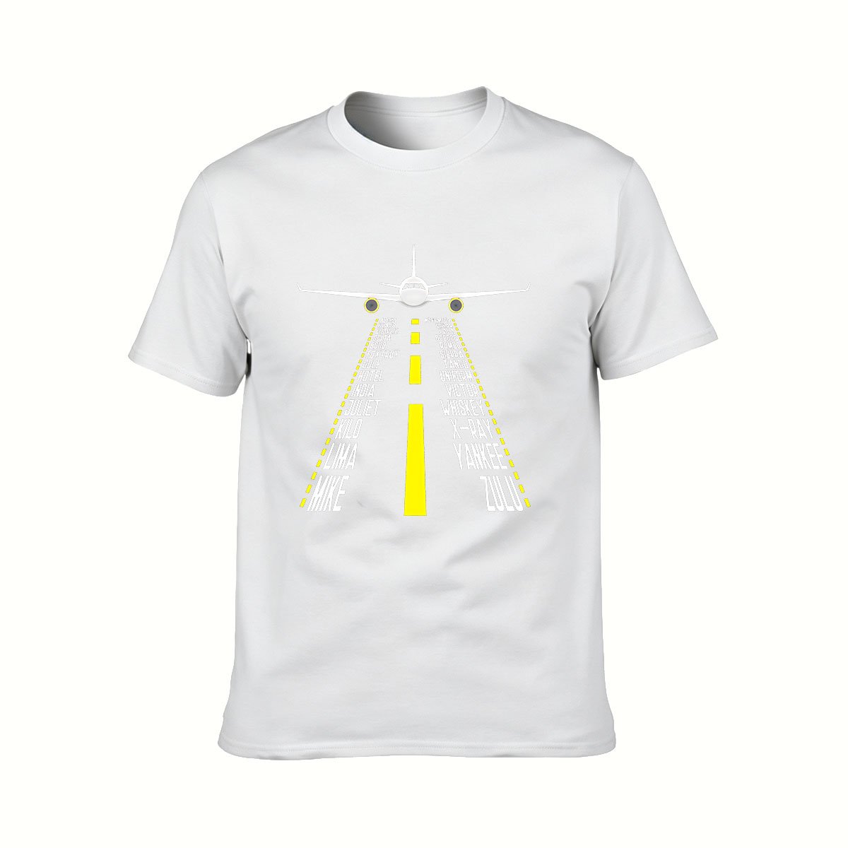 Aviation Phonetic Alphabet T-Shirt Men's Gift Pilot Theme Tees - Image 2