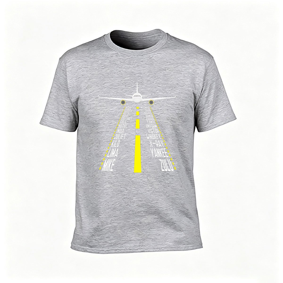 Aviation Phonetic Alphabet T-Shirt Men's Gift Pilot Theme Tees - Image 3