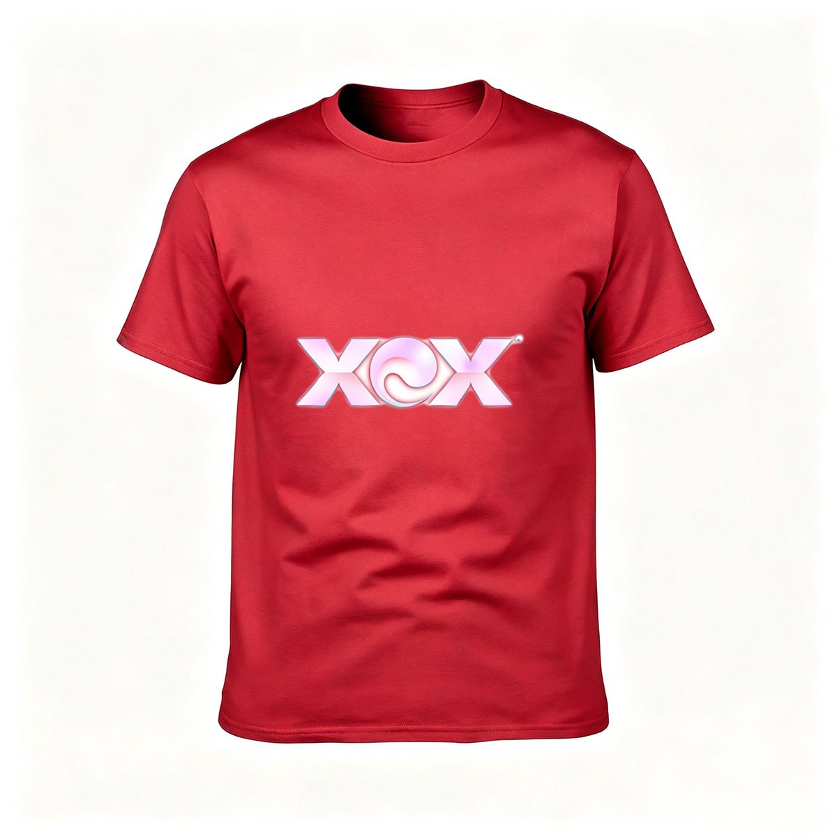 XOXO Pink Gradient Love Design Men's T-Shirt - Image 5