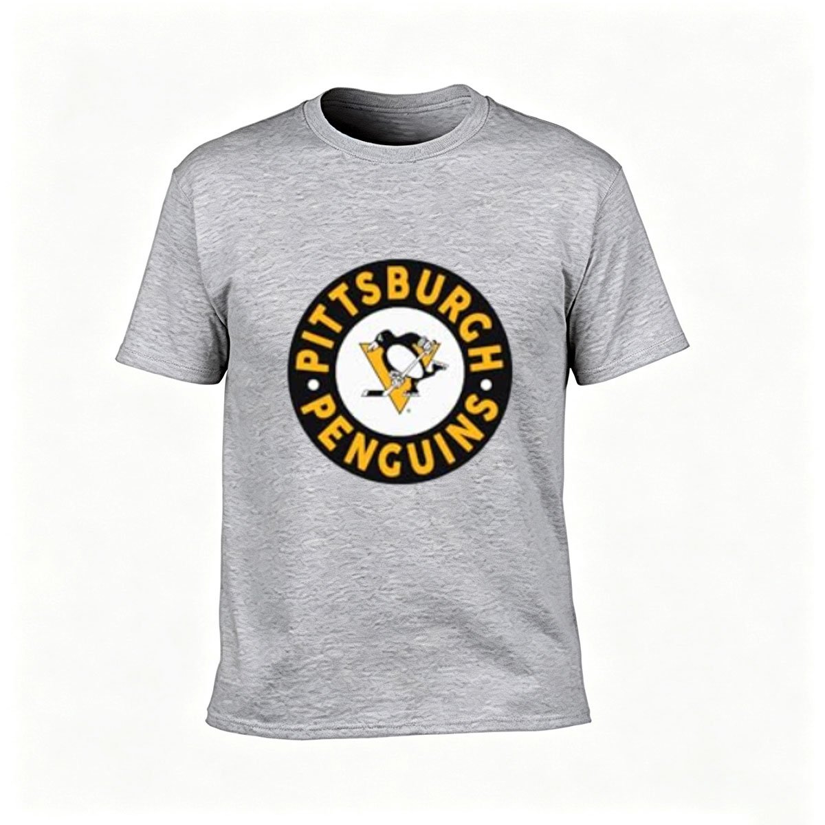 Pittsburgh Penguins Logo Men's T-Shirt Fan Gift - Image 3