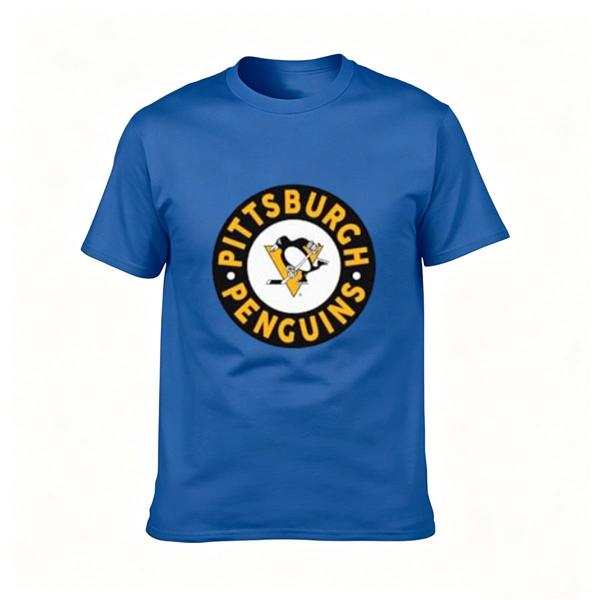 Pittsburgh Penguins Logo Men's T-Shirt Fan Gift - Image 4