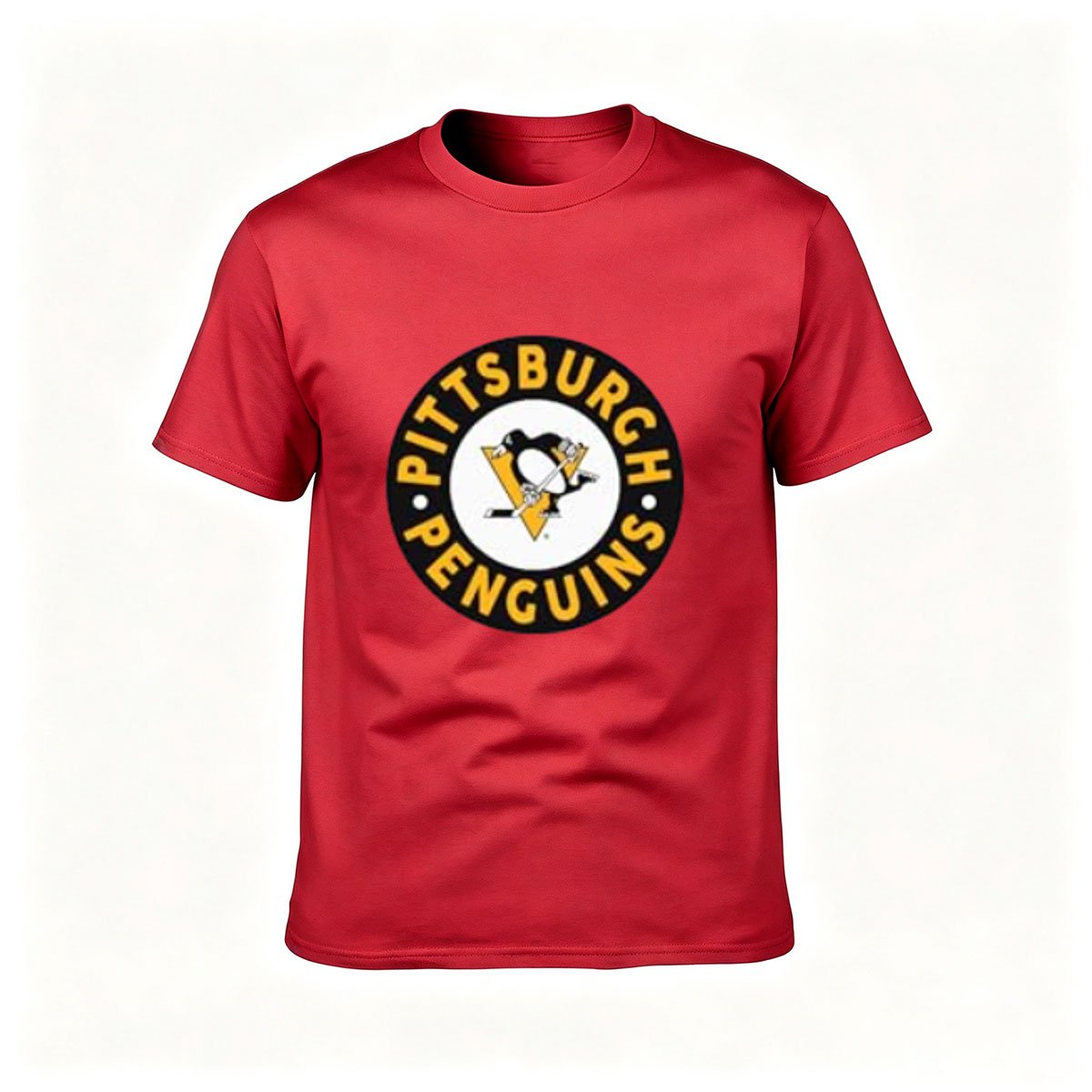 Pittsburgh Penguins Logo Men's T-Shirt Fan Gift - Image 5