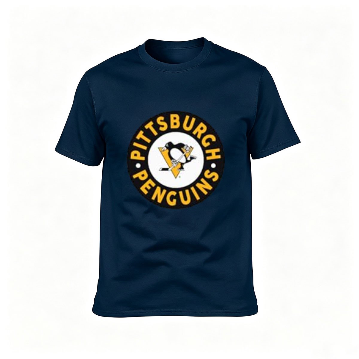 Pittsburgh Penguins Logo Men's T-Shirt Fan Gift - Image 6
