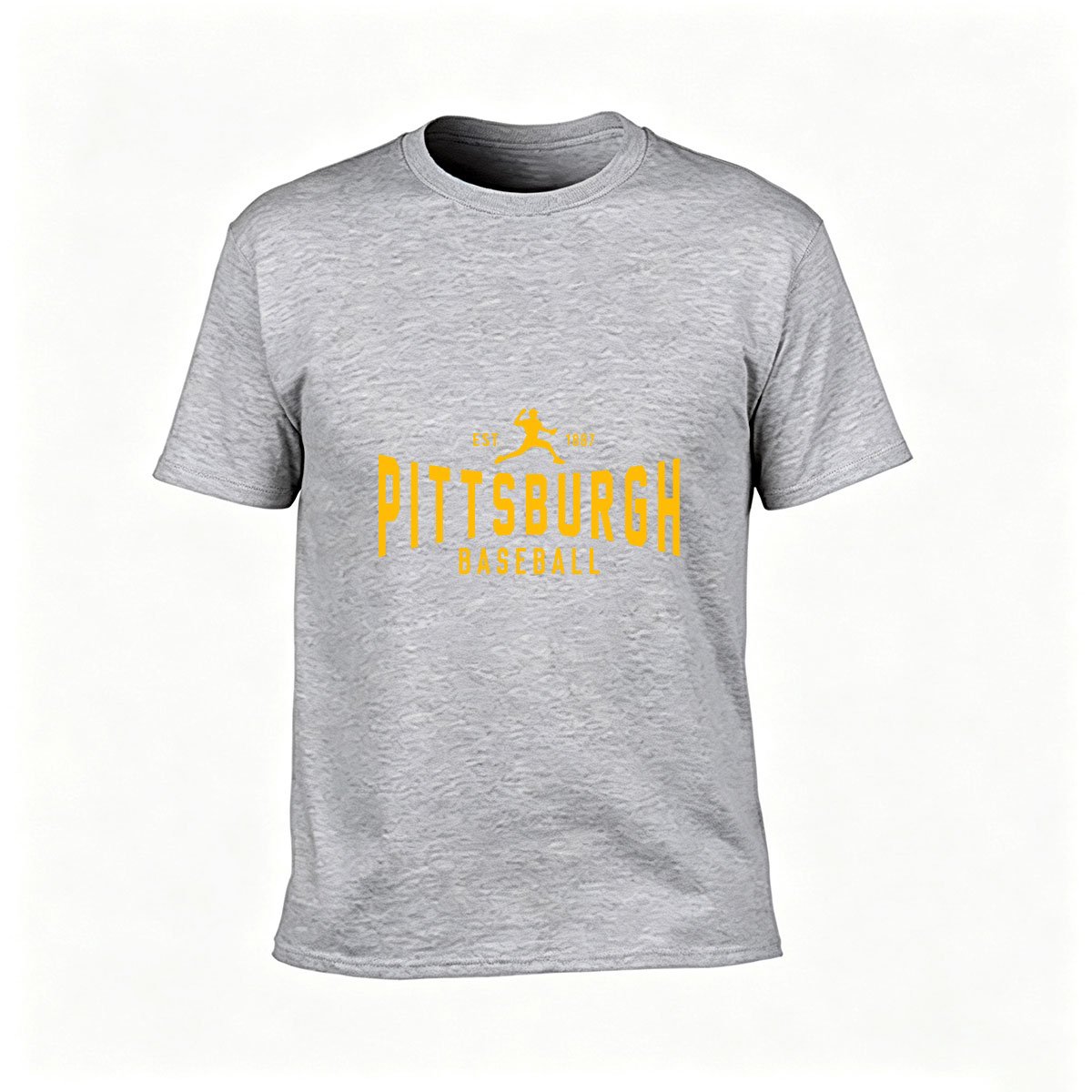 Pittsburgh Baseball T-Shirt Men's 1887 Vintage Sport Gift Tee - Image 3