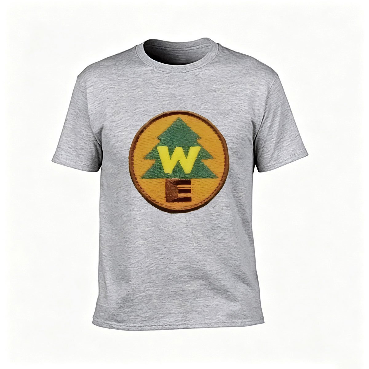 Woodland Adventure Logo Men's T-Shirt Outdoor Gift Wear - Image 3