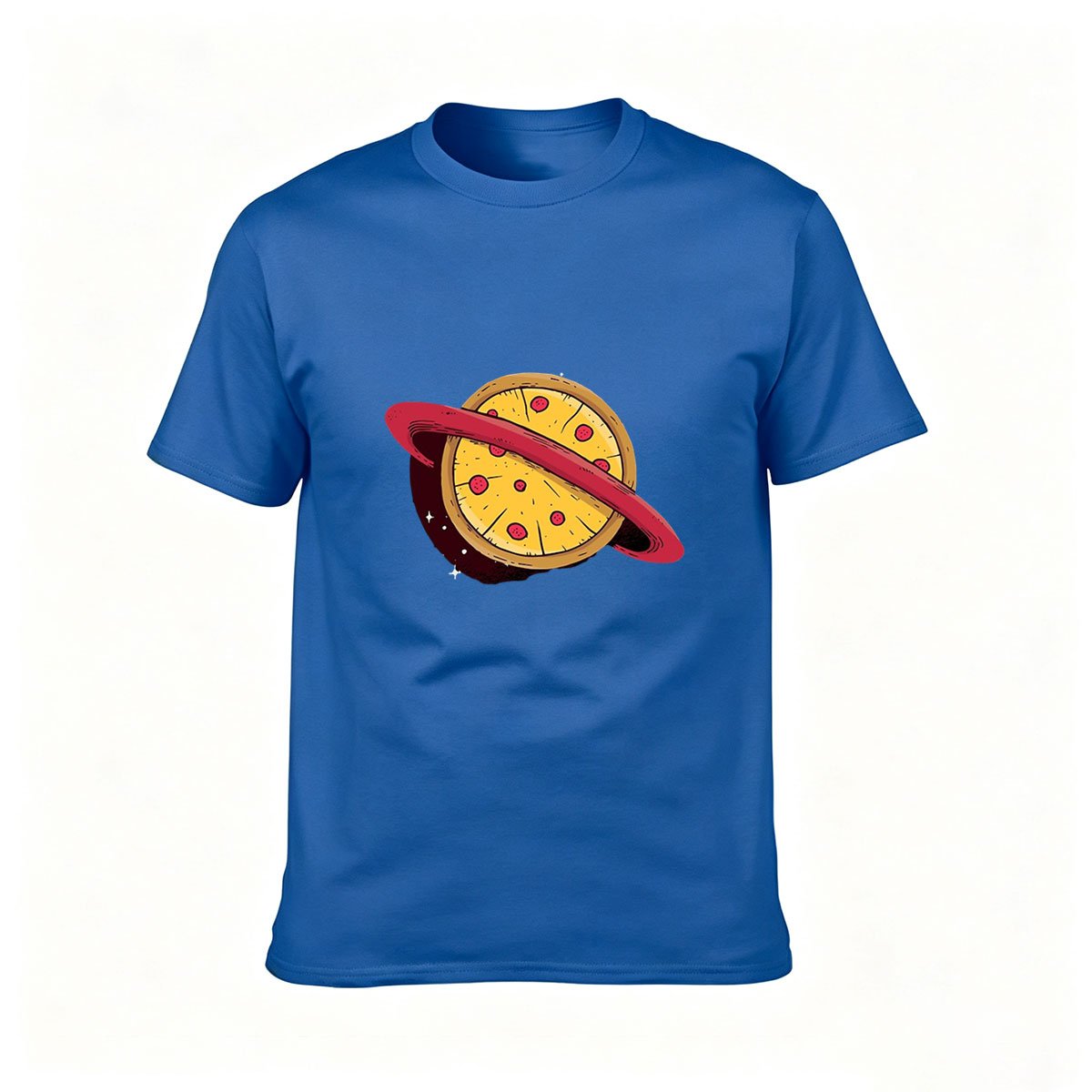 Pizza Planet Men's T-Shirt Funny Space Food Gift Tees - Image 4