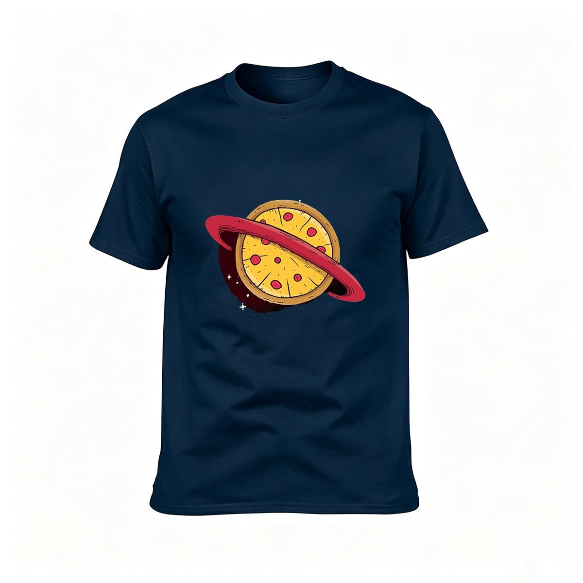 Pizza Planet Men's T-Shirt Funny Space Food Gift Tees - Image 6