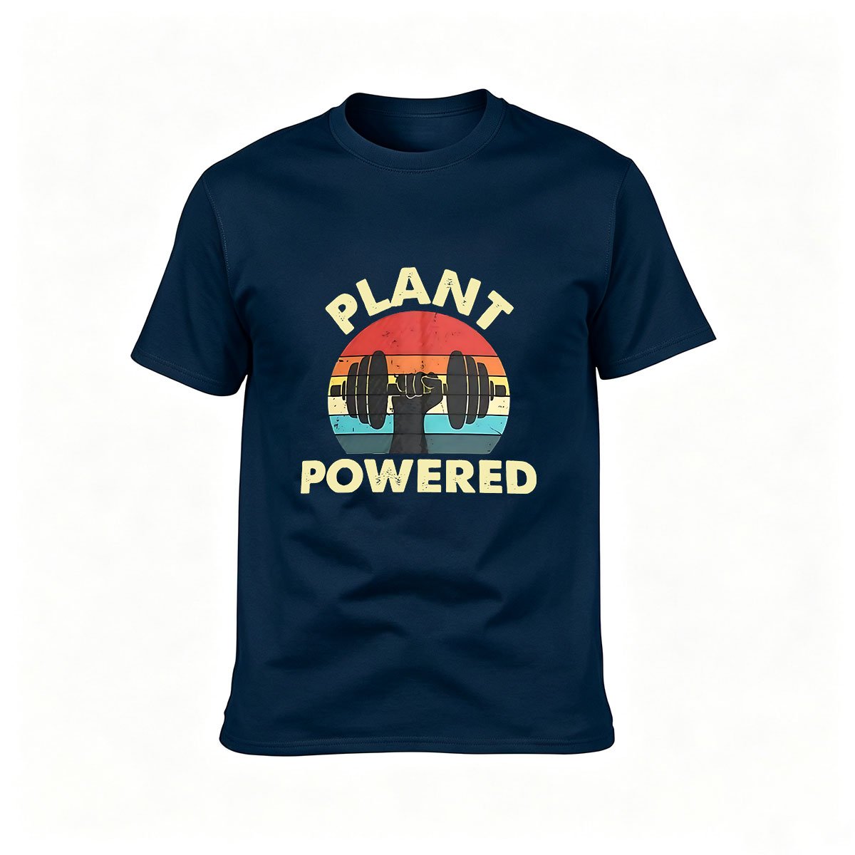 Plant Powered Vegan Fitness Men's T-Shirt Workout Gift - Image 6