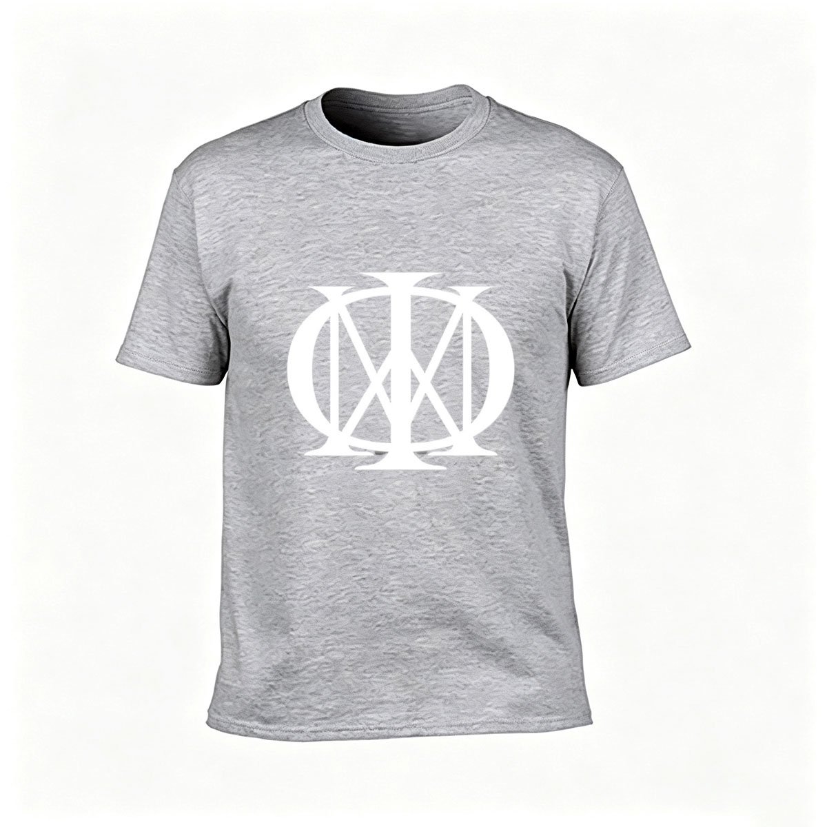 Men's Black T-Shirt with White Monogram Logo Design for Gifts and Casual Wear - Image 3