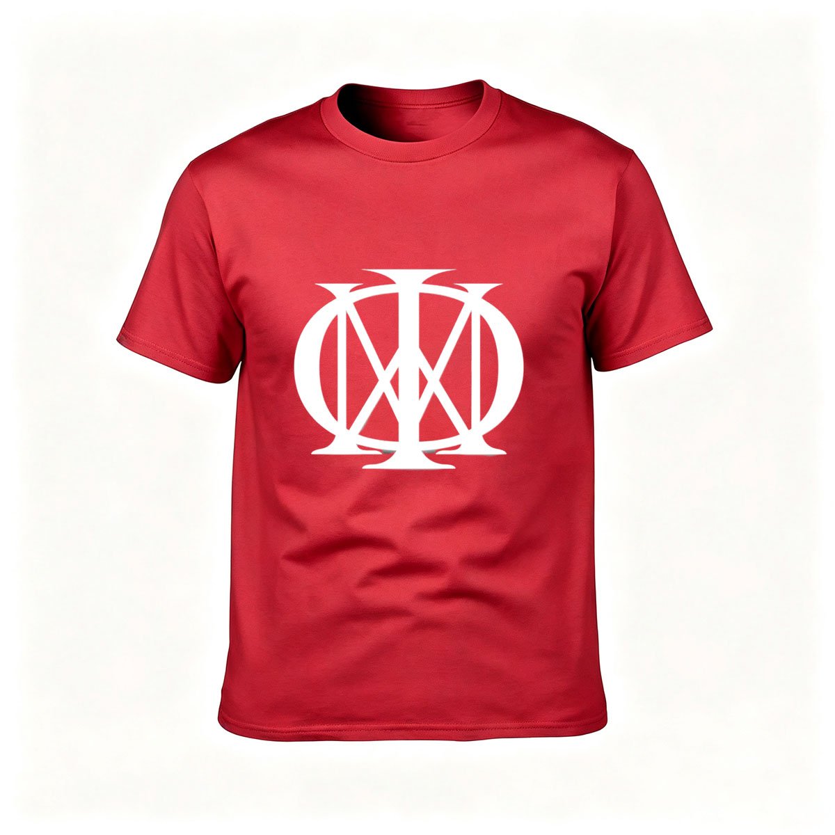 Men's Black T-Shirt with White Monogram Logo Design for Gifts and Casual Wear - Image 5