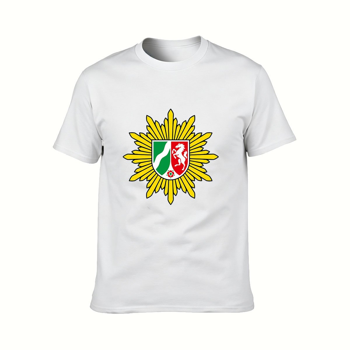Italian Shield Sunburst Men's T-Shirt Gift for Fans - Image 2