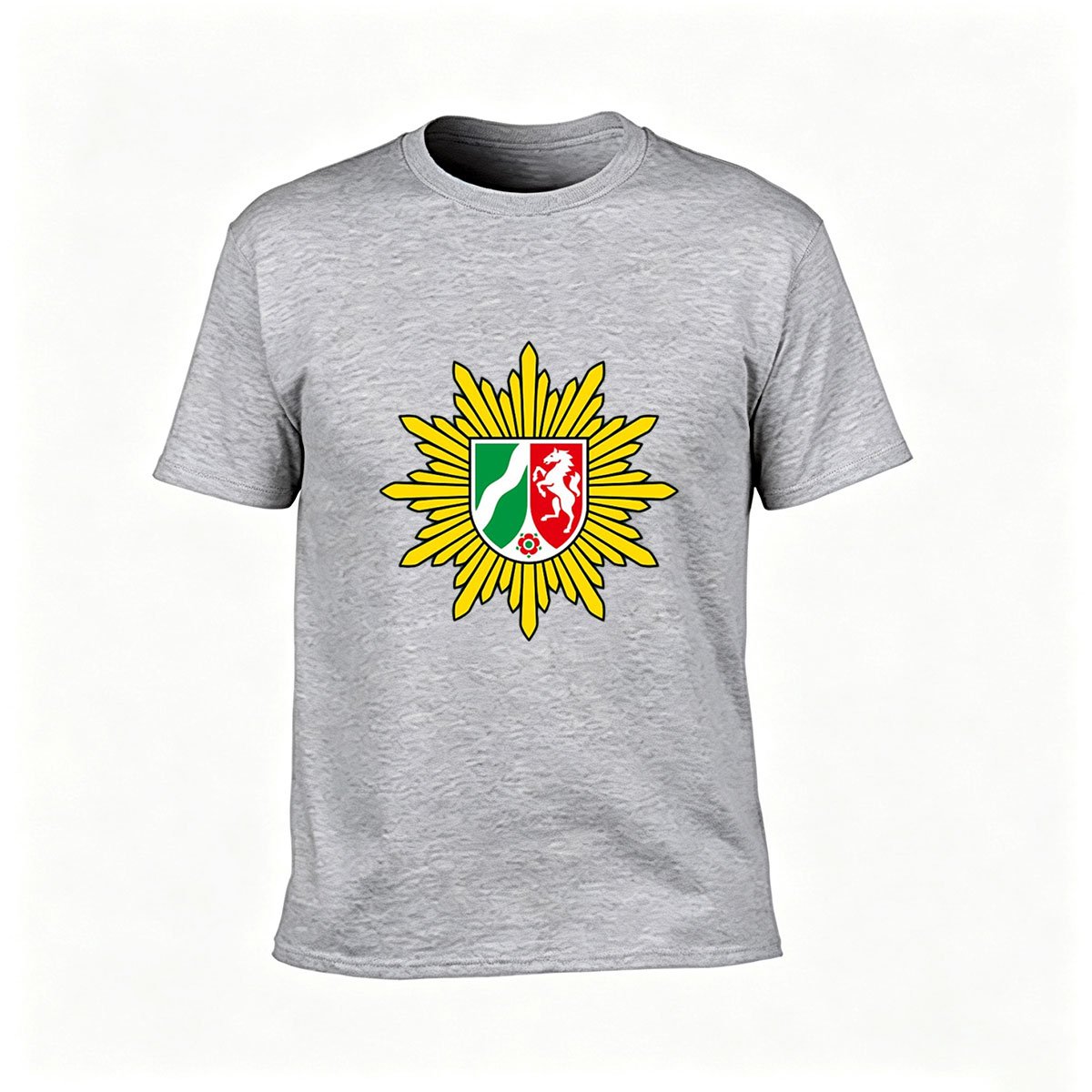 Italian Shield Sunburst Men's T-Shirt Gift for Fans - Image 3