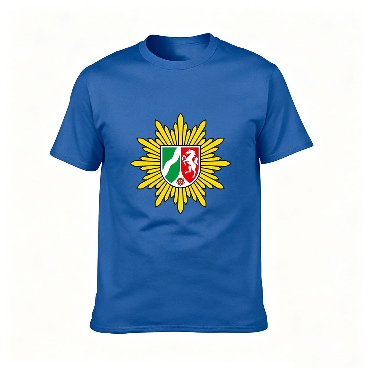 Italian Shield Sunburst Men's T-Shirt Gift for Fans - Image 4
