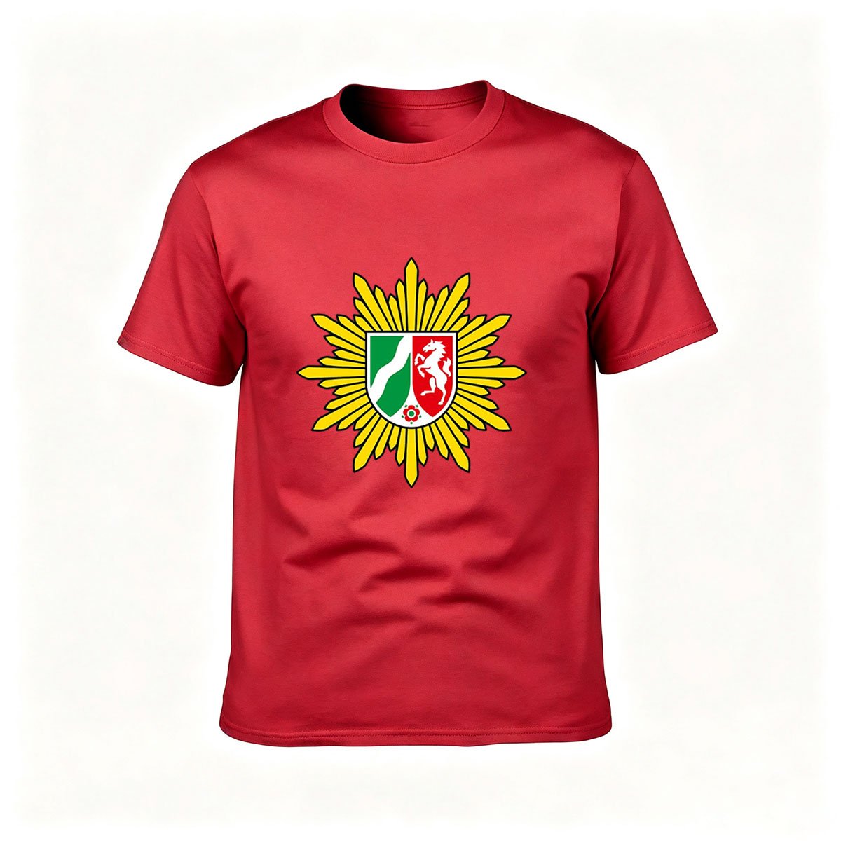 Italian Shield Sunburst Men's T-Shirt Gift for Fans - Image 5