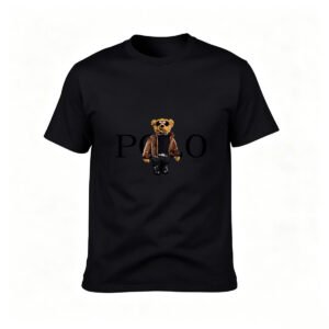 Polo Bear Graphic Men's T-Shirt Fashion Gift Wear