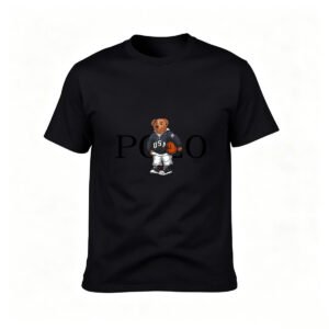 Polo Bear Basketball T-Shirt Men's Casual Gift Wear