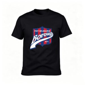 Port Melbourne Borough 1874 Men's T-Shirt Football Fan Gift