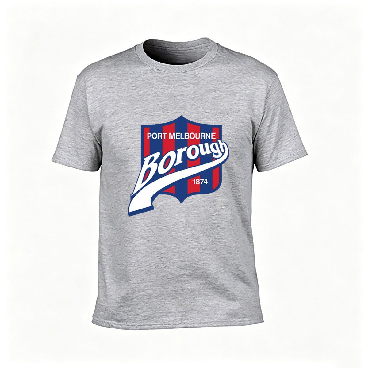 Port Melbourne Borough 1874 Men's T-Shirt Football Fan Gift - Image 3
