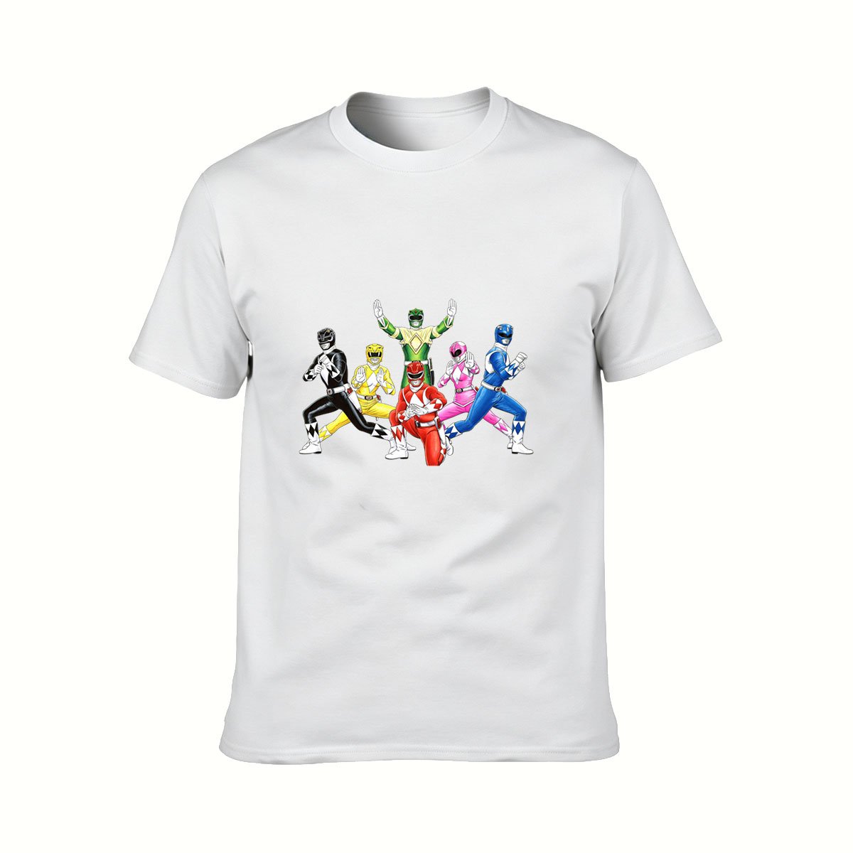 Power Rangers Heroes Men's T-Shirt Gift for Fans - Image 2