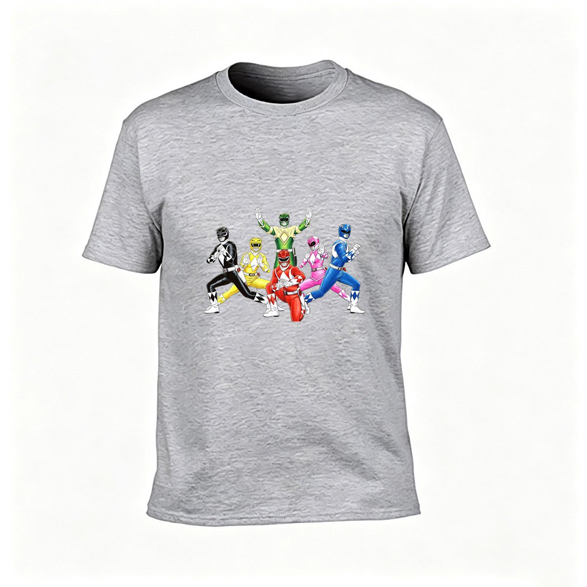 Power Rangers Heroes Men's T-Shirt Gift for Fans - Image 3