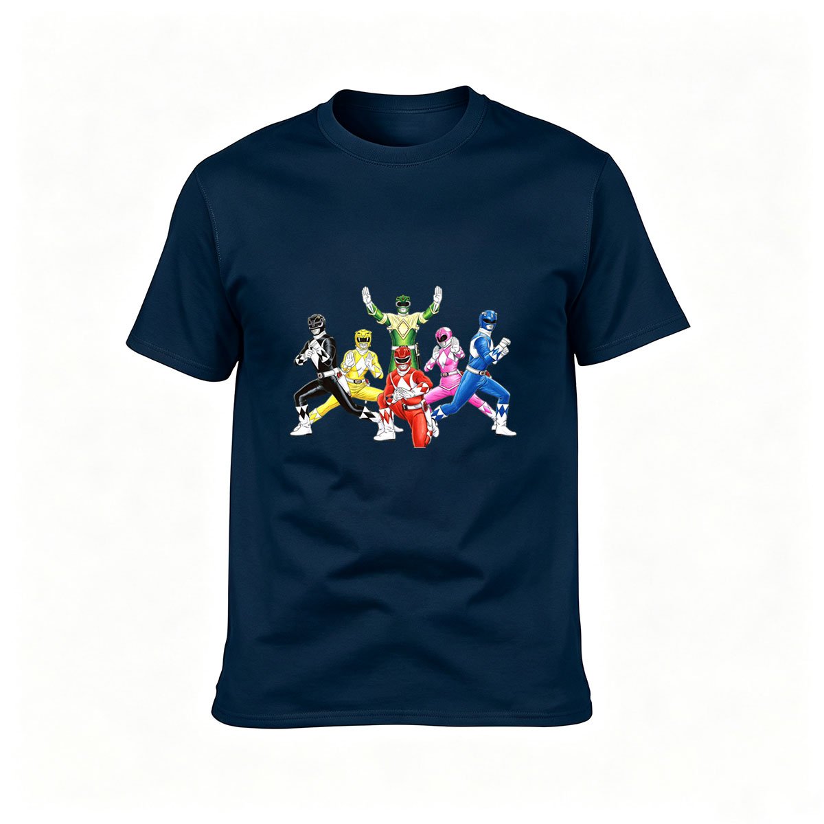 Power Rangers Heroes Men's T-Shirt Gift for Fans - Image 6