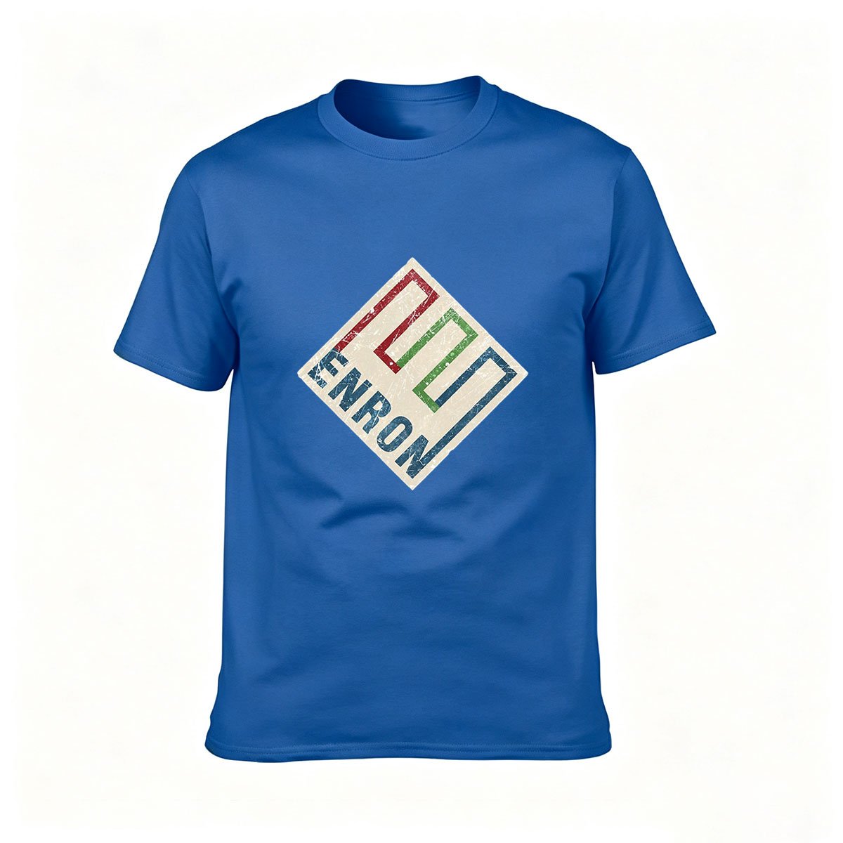 Enron Logo T-Shirt Men's Vintage Business Gift Tee - Image 4