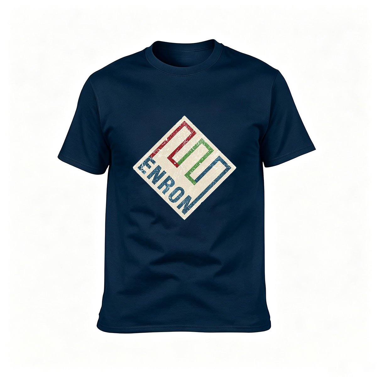 Enron Logo T-Shirt Men's Vintage Business Gift Tee - Image 6