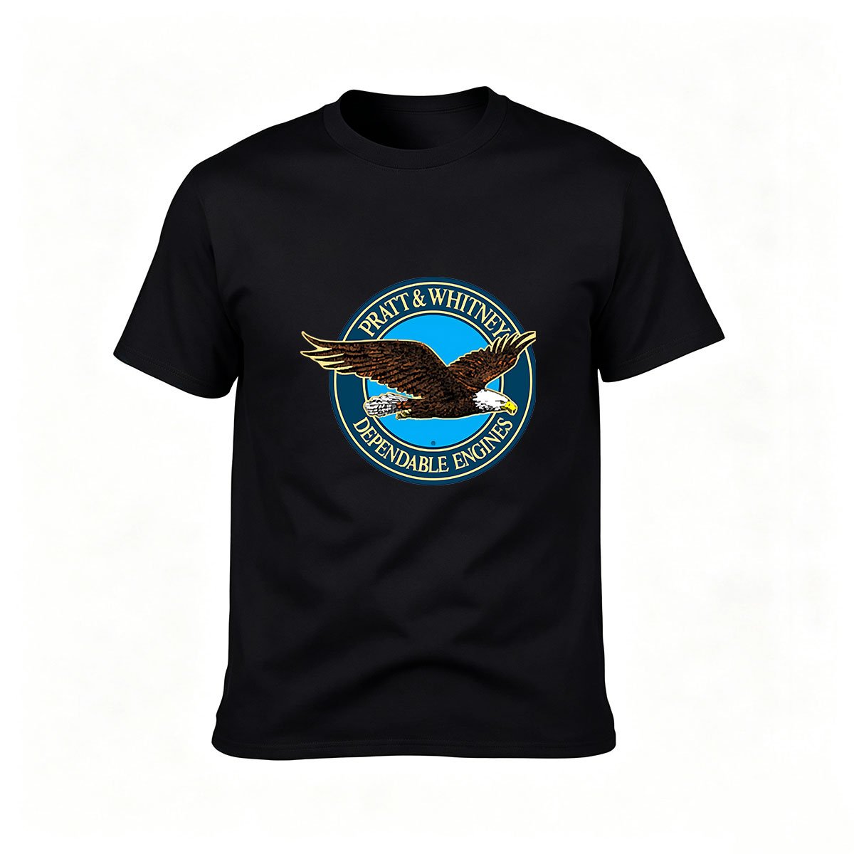 Pratt Whitney Eagle Logo Men's T-Shirt Aviation Gift