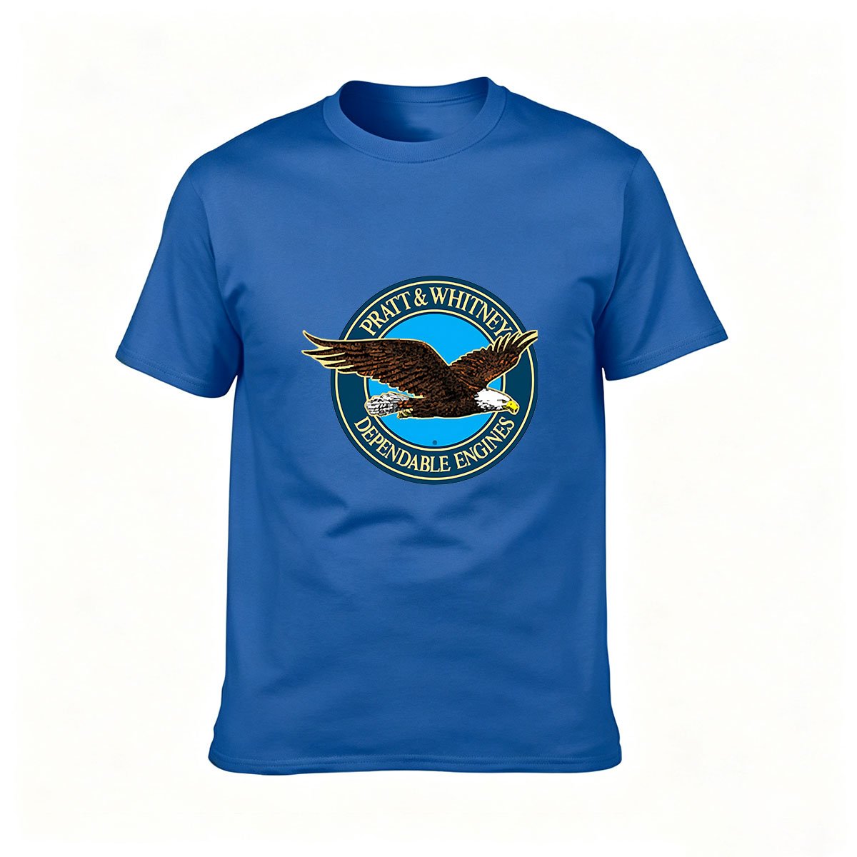 Pratt Whitney Eagle Logo Men's T-Shirt Aviation Gift - Image 4