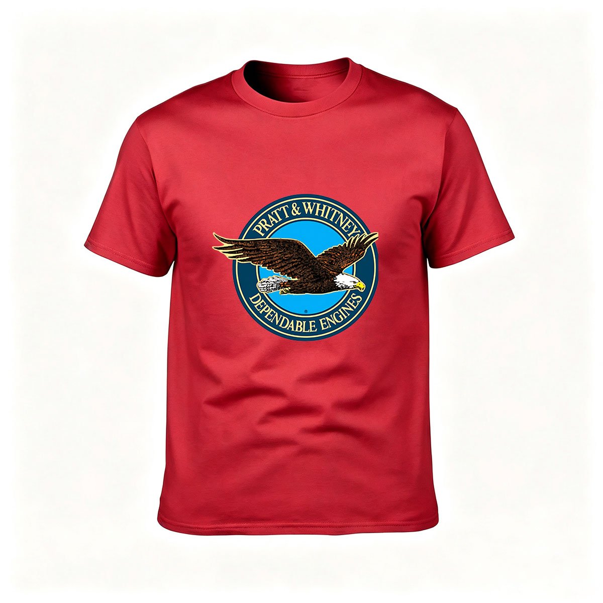 Pratt Whitney Eagle Logo Men's T-Shirt Aviation Gift - Image 5