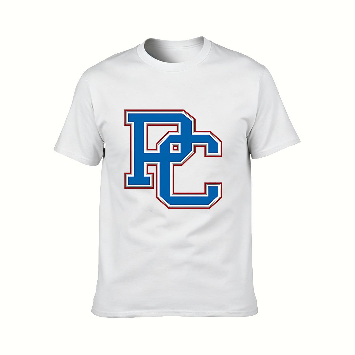 PC Logo Men's T-Shirt Black Blue Red Design Casual Wear Gift - Image 2