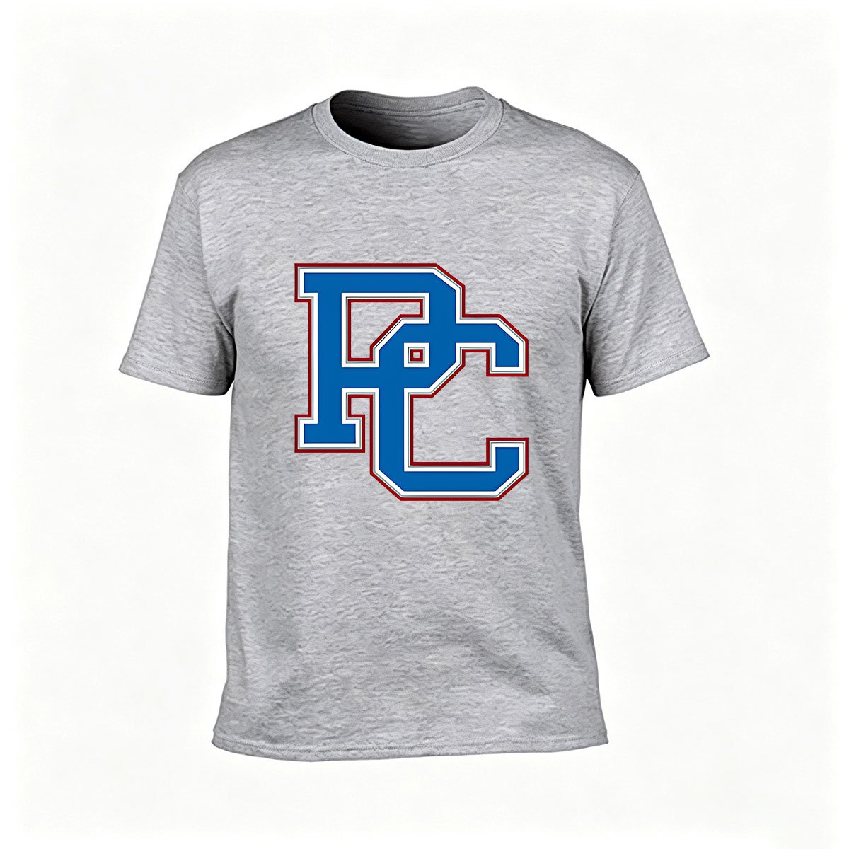 PC Logo Men's T-Shirt Black Blue Red Design Casual Wear Gift - Image 3