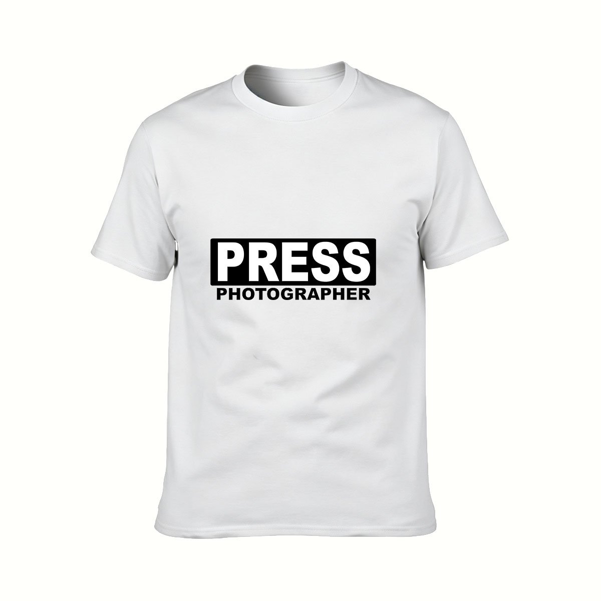 Press Photographer Men's T-Shirt Media Event Gift Apparel - Image 2