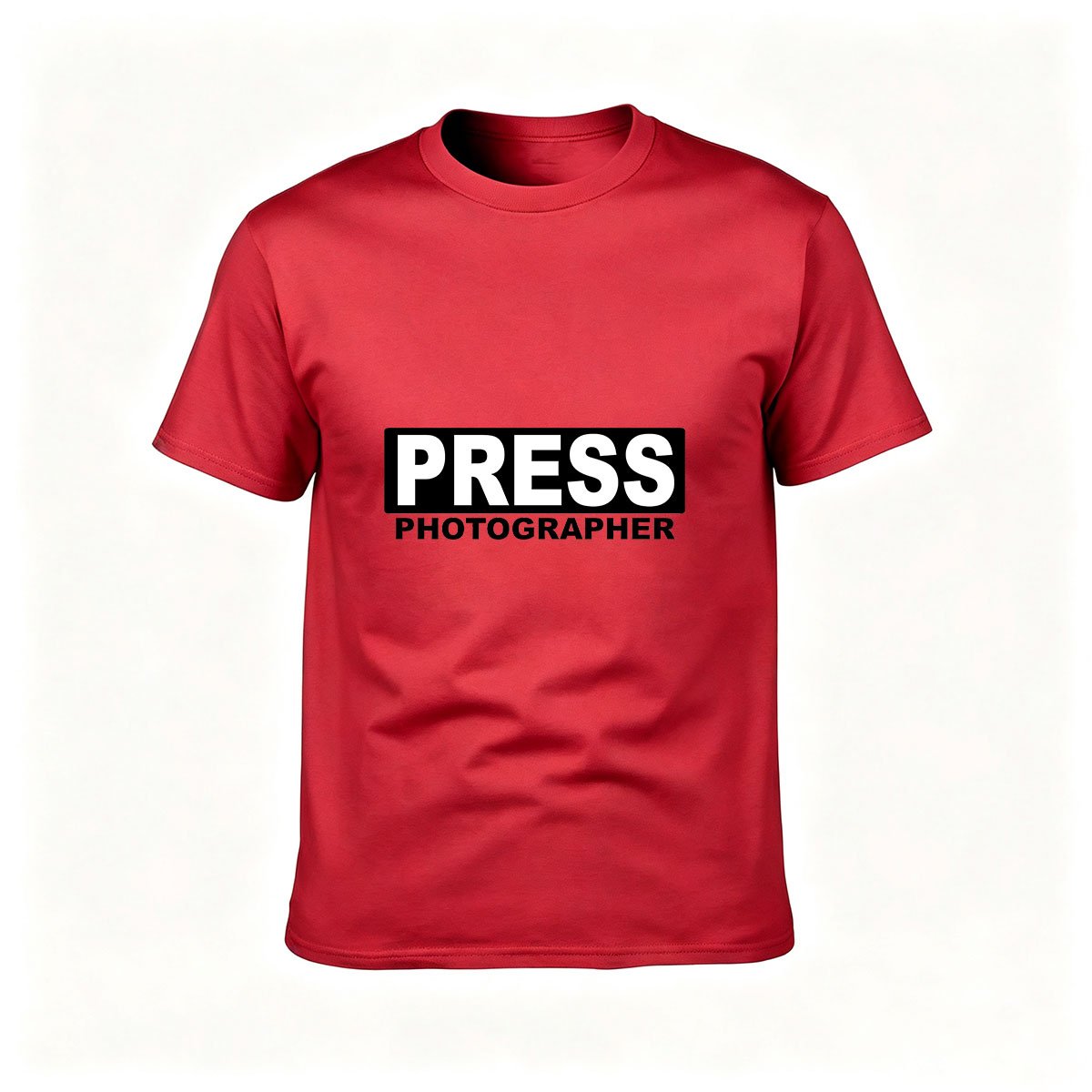 Press Photographer Men's T-Shirt Media Event Gift Apparel - Image 5