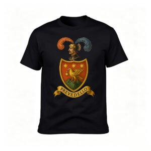 Prevedello Coat of Arms T-Shirt Men's Heraldic Design Gift