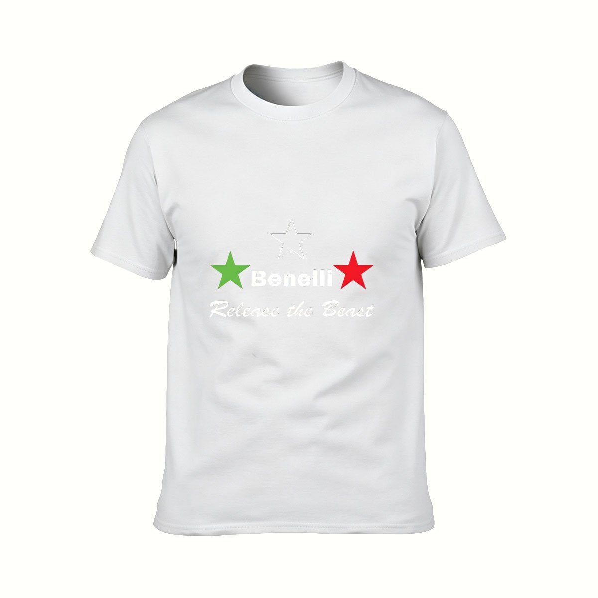 Benelli Release the Beast T-Shirt Men's Motorcycle Gift Tee - Image 2