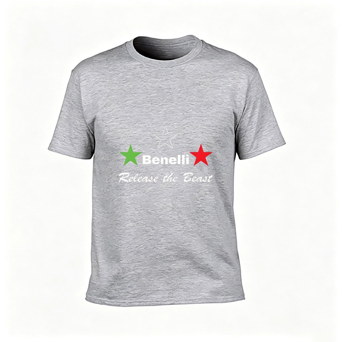 Benelli Release the Beast T-Shirt Men's Motorcycle Gift Tee - Image 3
