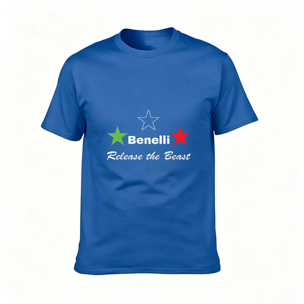 Benelli Release the Beast T-Shirt Men's Motorcycle Gift Tee - Image 4