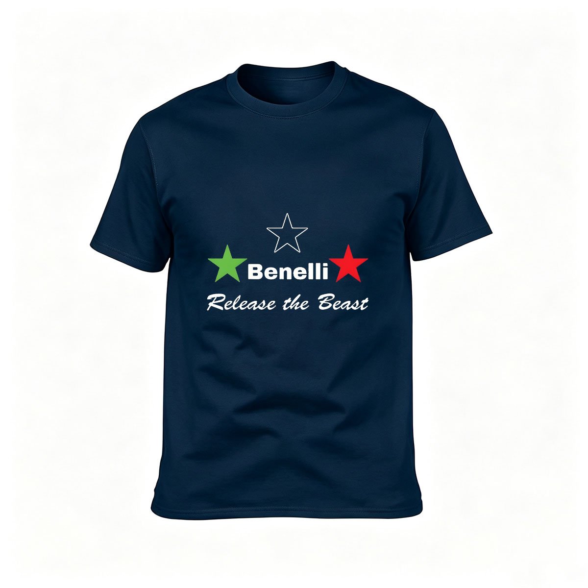 Benelli Release the Beast T-Shirt Men's Motorcycle Gift Tee - Image 6