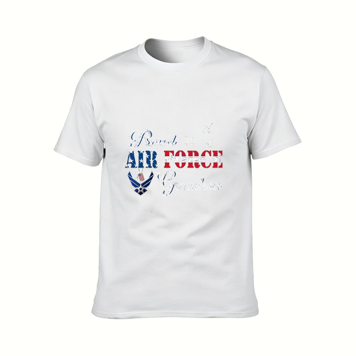 Proud Air Force Grandma T-Shirt Women's Gift Patriotic Military Family - Image 2