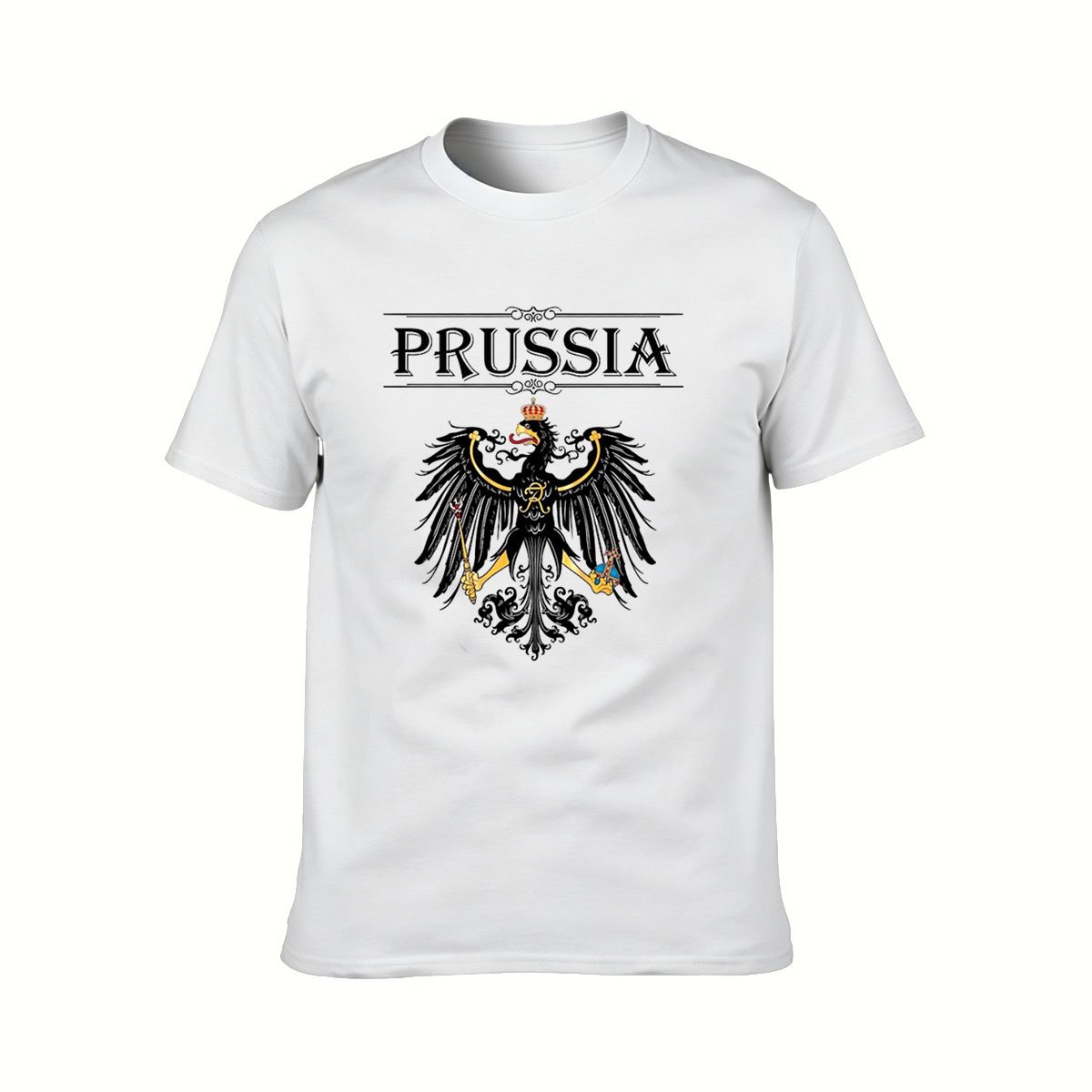 Prussia Eagle Emblem Men's T-Shirt Historical Gift Wear - Image 2