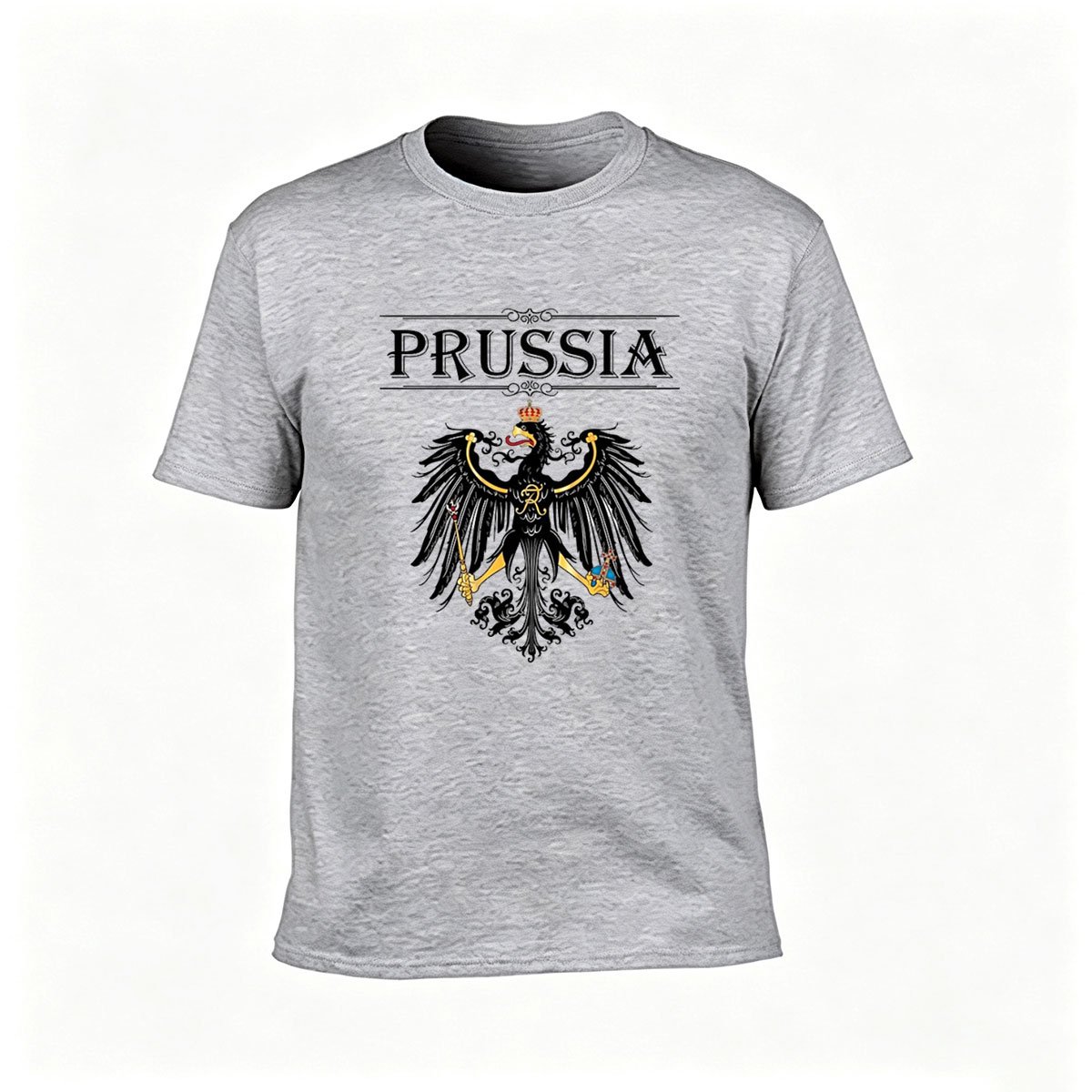 Prussia Eagle Emblem Men's T-Shirt Historical Gift Wear - Image 3